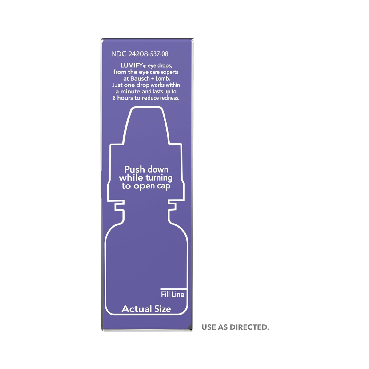 LUMIFY Redad Alivio Gotas de ojos 0.08 onzas (2.5ml)
