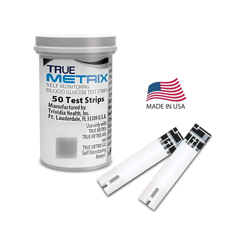 Tiras Reactivas True Metrix En Color Blanco