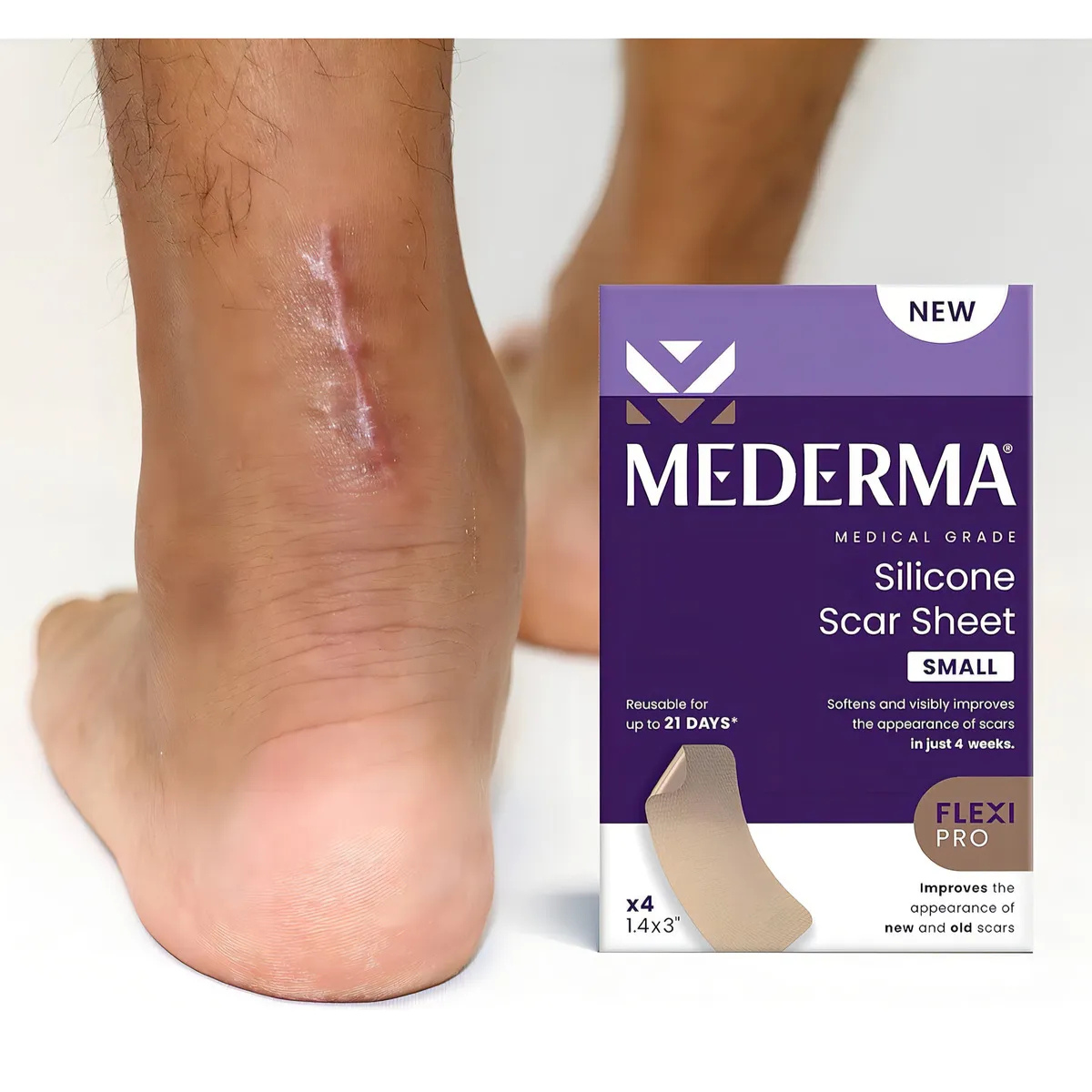Parches Mederma Tratamiento Desvanece Cicatrices Reusables