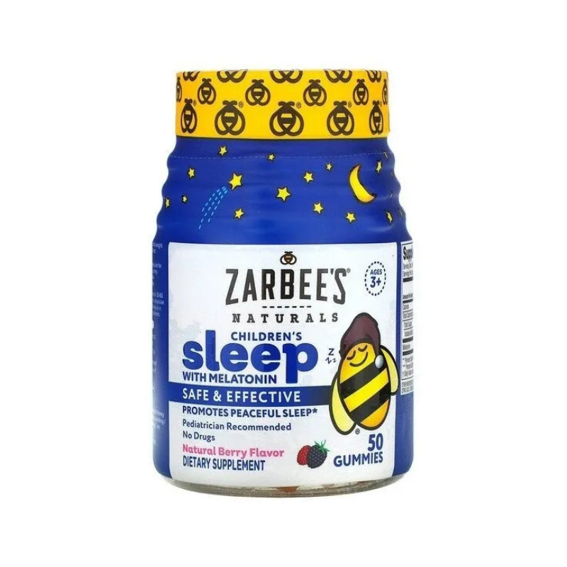 50 Gomitas Para Niños Sabor Berry Zarbee