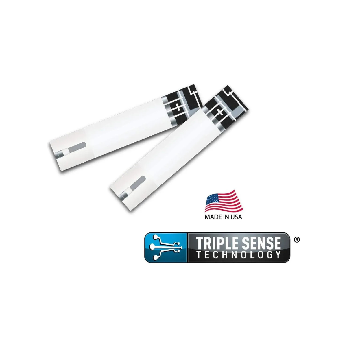 Tiras Reactivas True Metrix En Color Blanco