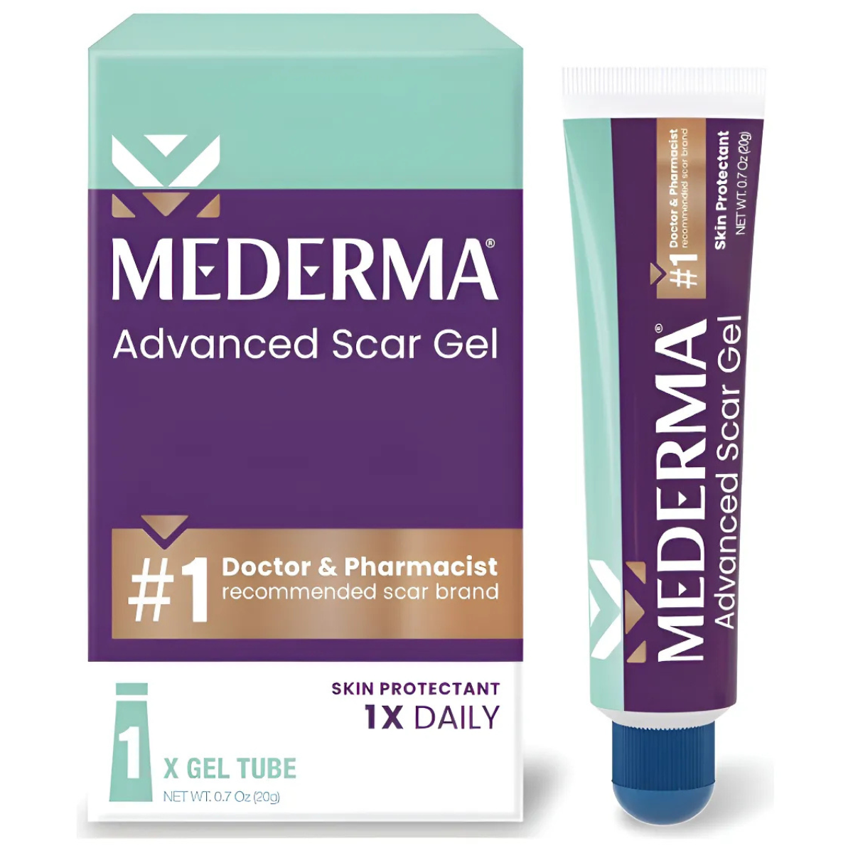 Mederma Advanced Scar Gel Para Cicatrices 20 Gr. Importado Todo Tipo De Piel Día
