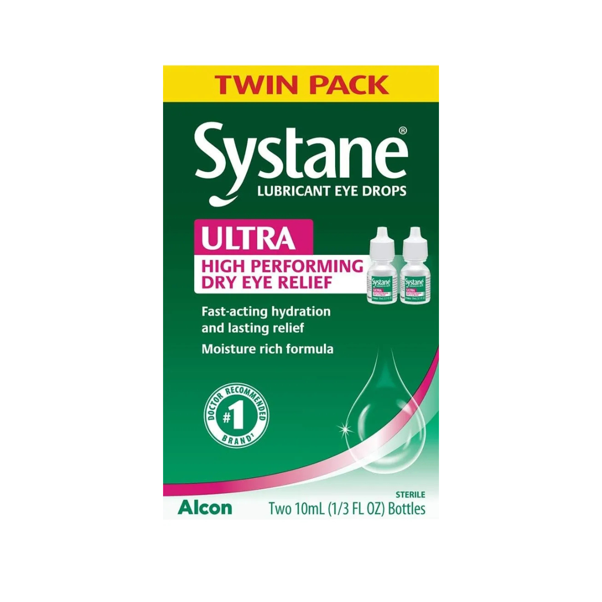 Twin Pack Systane Ultra Normal Ojo Seco 2 X 10ml