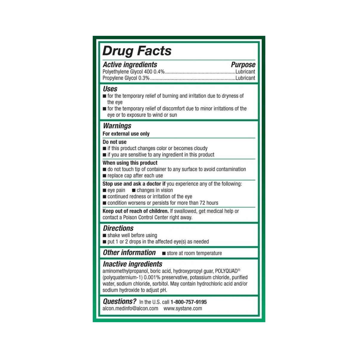 Twin Pack Systane Ultra Normal Ojo Seco 2 X 10ml