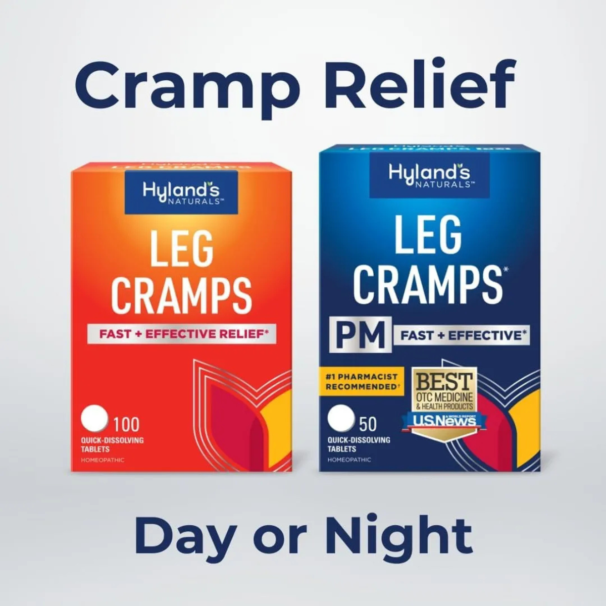 Leg Cramps Pm (alivio De Calambres, 50 Cápsulas) Importado