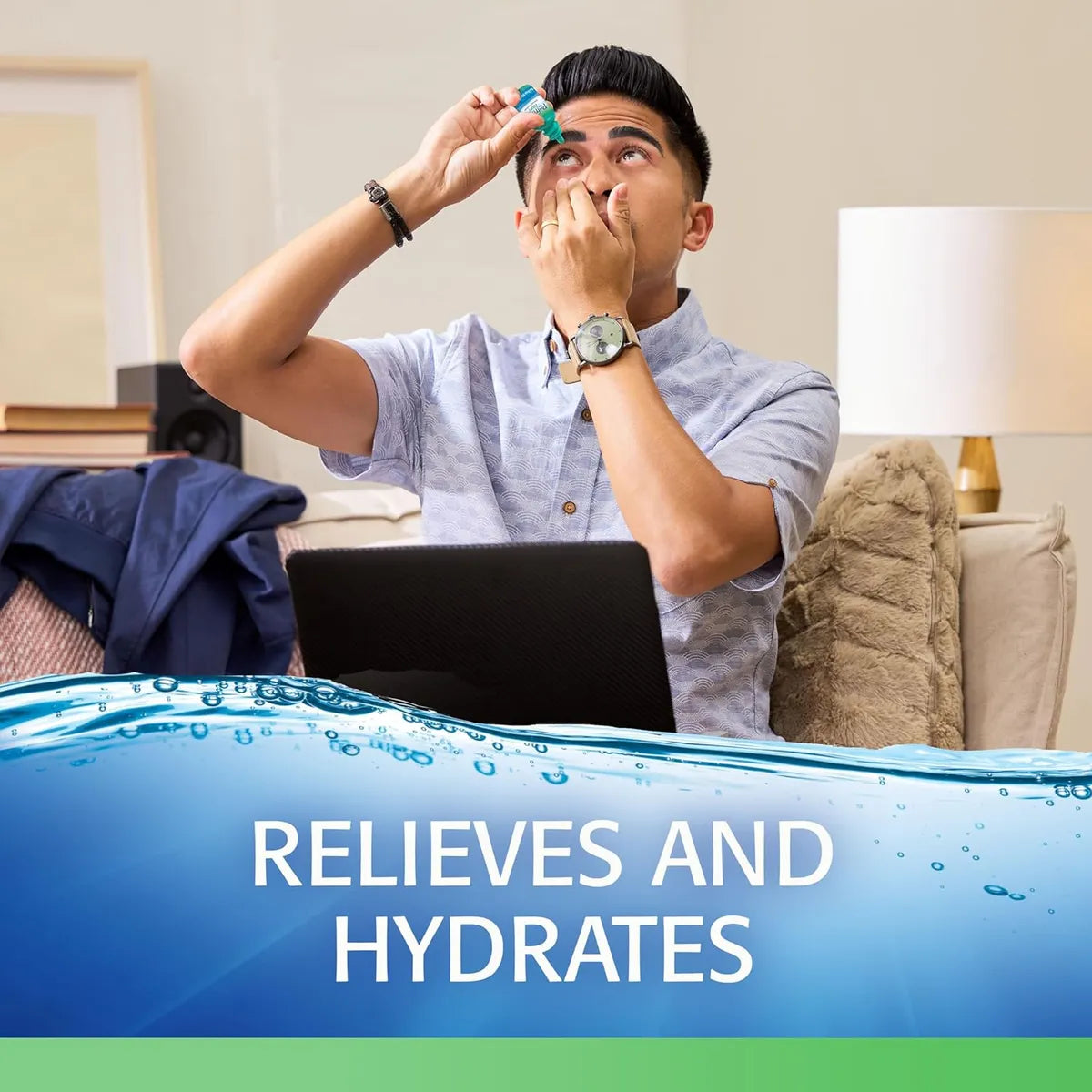 Gotas Ojos Refresh Tears Pack: 2 Frascos De 15ml Importado