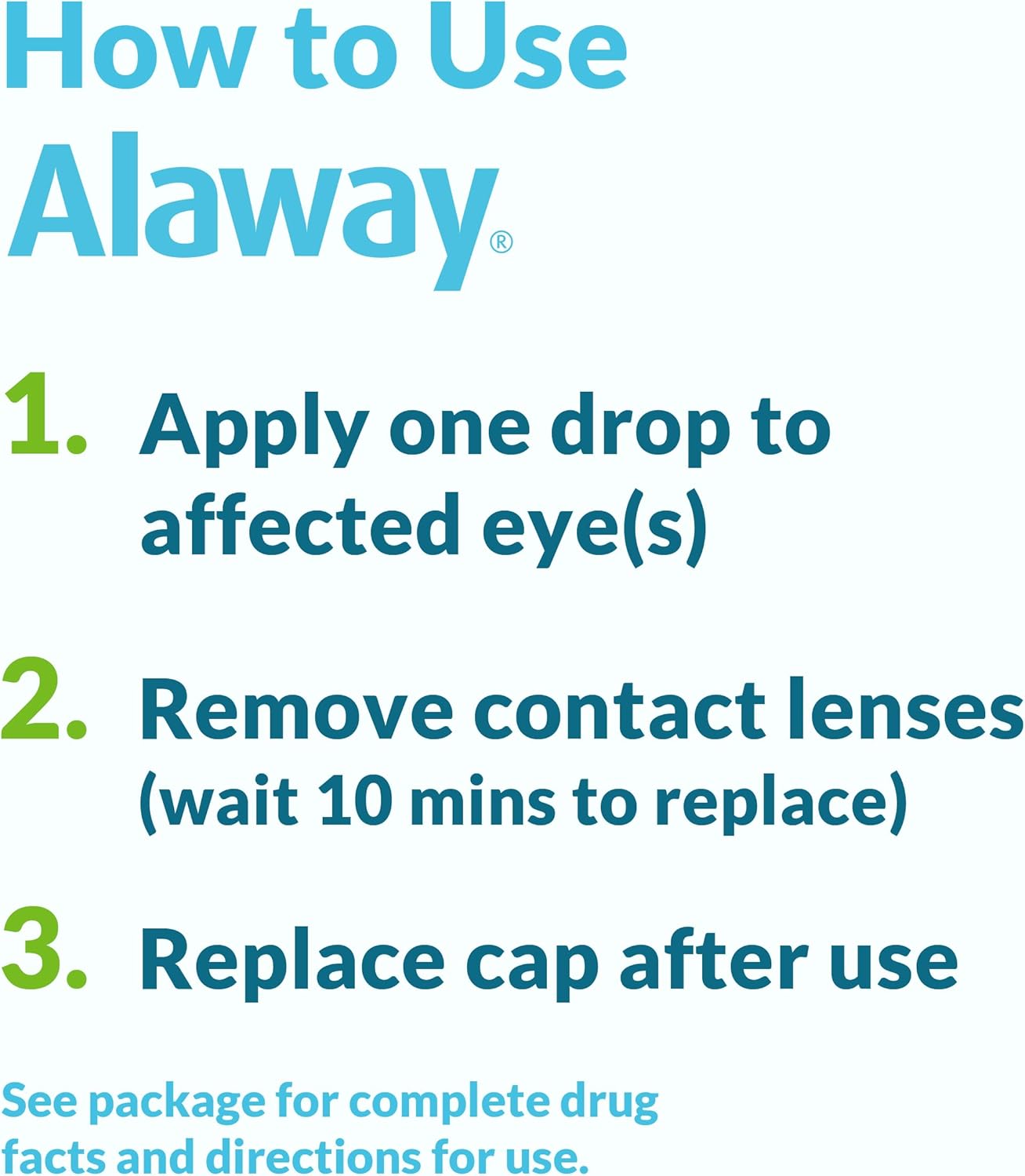 Alaway Gotero Antihistamínico Para Alergias Oculares 10ml