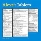 200 Caps. Aleve Naproxeno Sódico 220mg Dolor De Artritis
