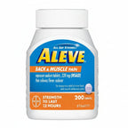 200 Tabletas Aleve back & Muscle Naproxeno Sódico 220 Mg