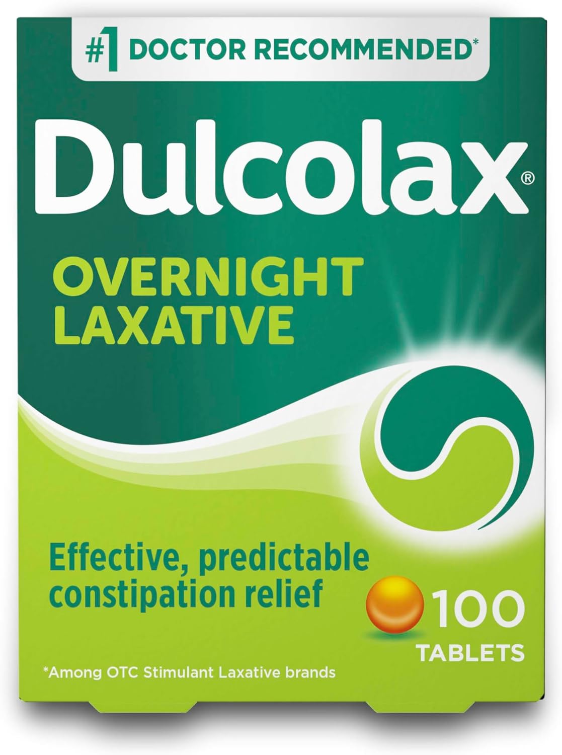 Dulcolax 100tabs. Laxantes, Estreñimiento Bisacodilo 5mg