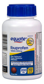 Equate Ibuprofeno De 200 Mg, Analgésico Y Antifebril 500 U.