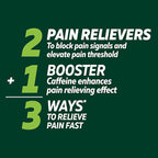 Excedrin Cápsulas extra fuertes para aliviar el dolor de cabeza, acetaminofeno 250 mg, aspirina 250 mg, cafeína 65 mg, analgésico, 200 unidades