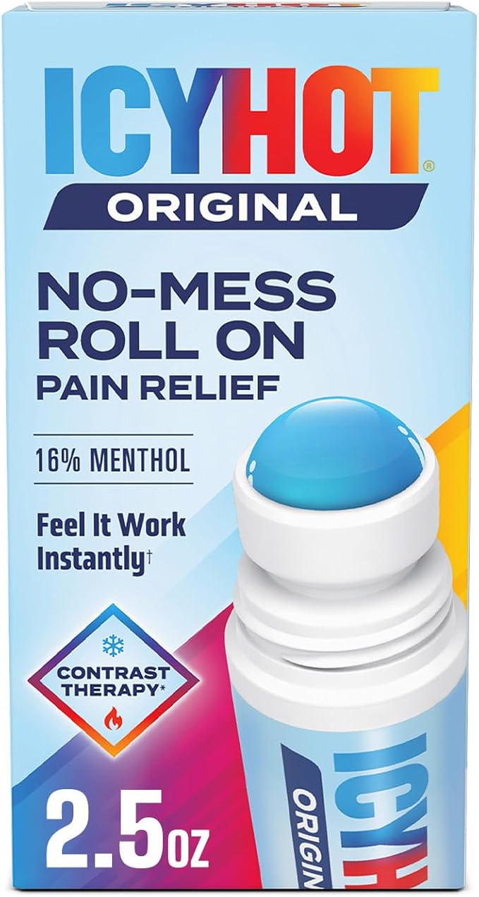 Icy Hot Max Roll On Lidocaina Y Mentol 2.5oz 100% Americano