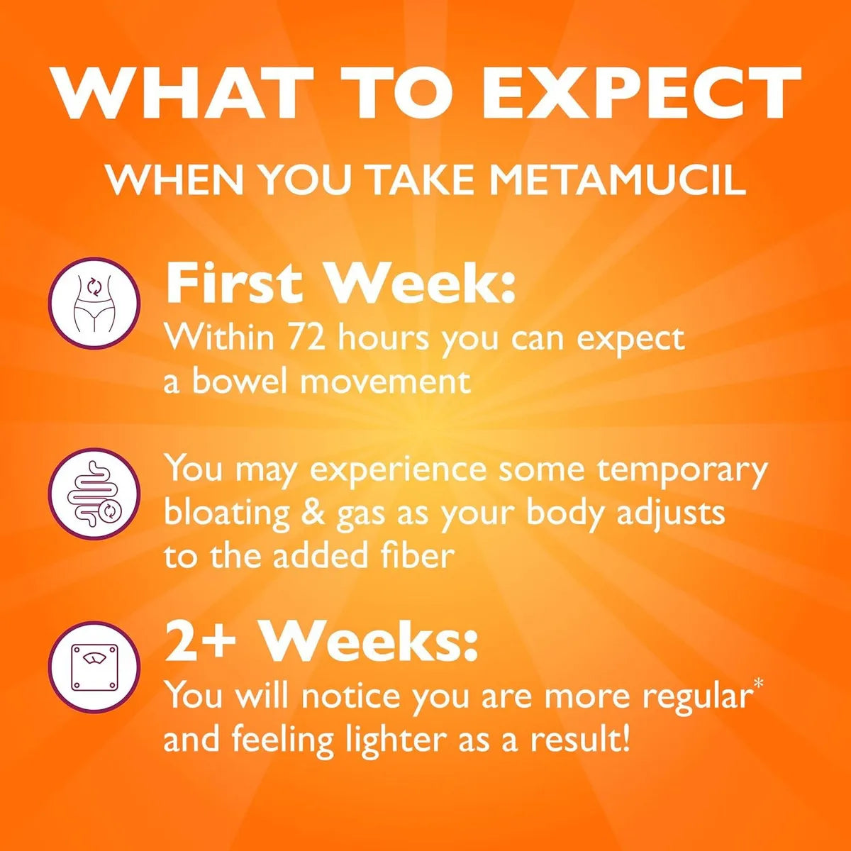 Suplemento De Fibra Metamucil Psyllium Husk 300 Cápsulas