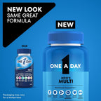 One A Day Suplemento multivitamínico para hombre 200 unidades ,con vitamina A, vitamina C, vitamina D, vitamina E y zinc para apoyo a la salud inmunológica, B12, calcio y más