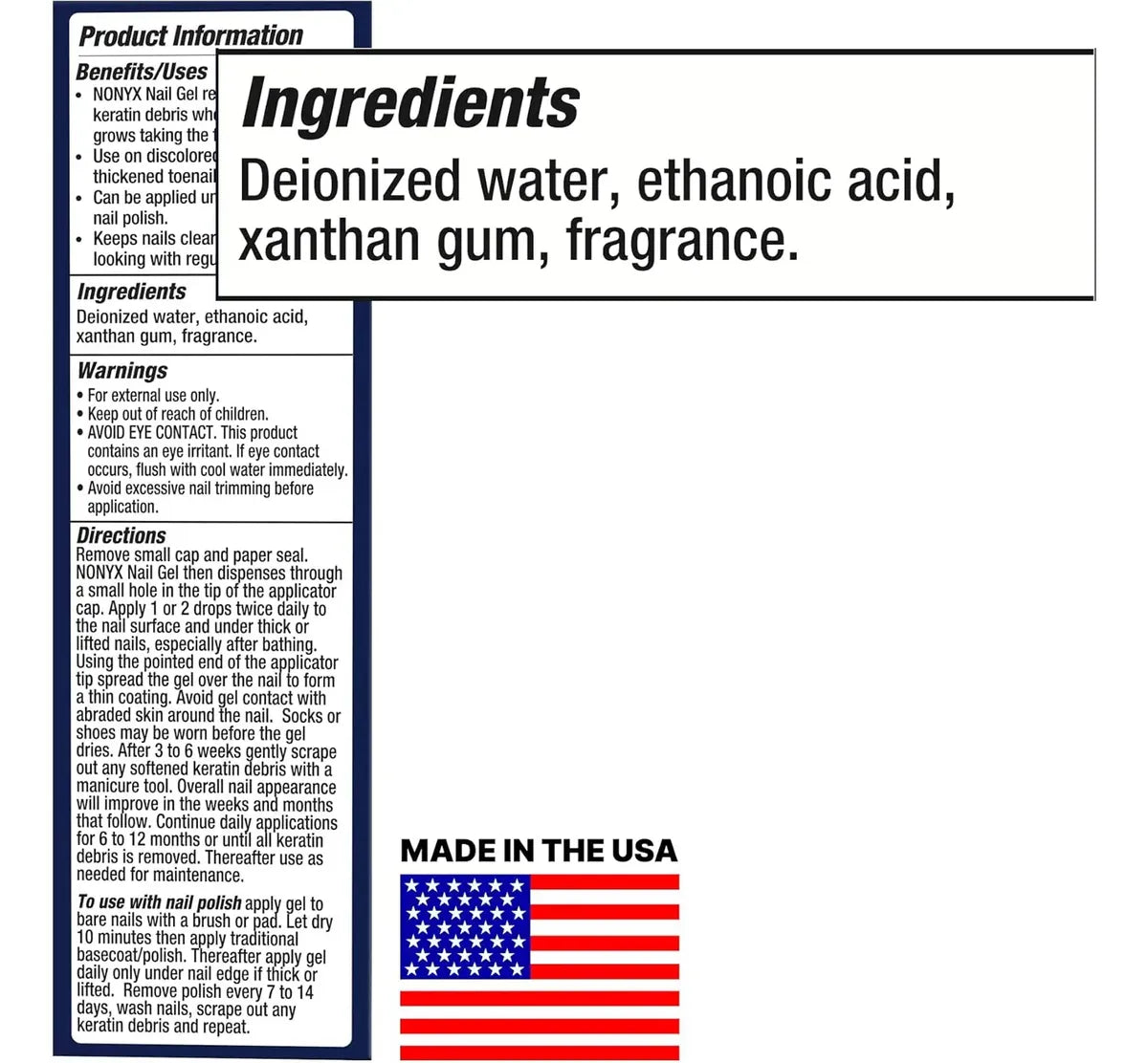 Gel Anti Hongos Uñas Pies Y Manos 4oz