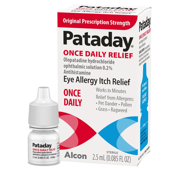 Pataday 1 Gotero Once Daily Relief Gotas para Ojos contra la Alergia