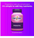 One A Day Vitaminas Prenatales Con Ácido Fólico Dha Y Hierro Sabor Sin Sabor