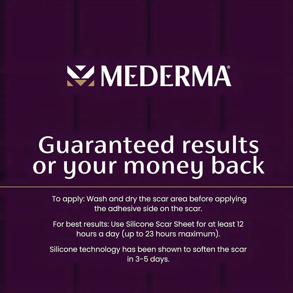 Parches Mederma Tratamiento Desvanece Cicatrices Reusables