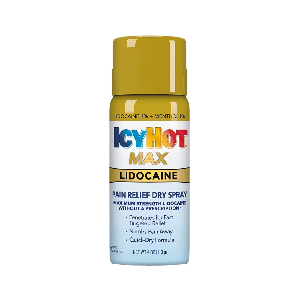 Icy Hot Max Spray Con Lidocaína , Alivio De Dolor Importado