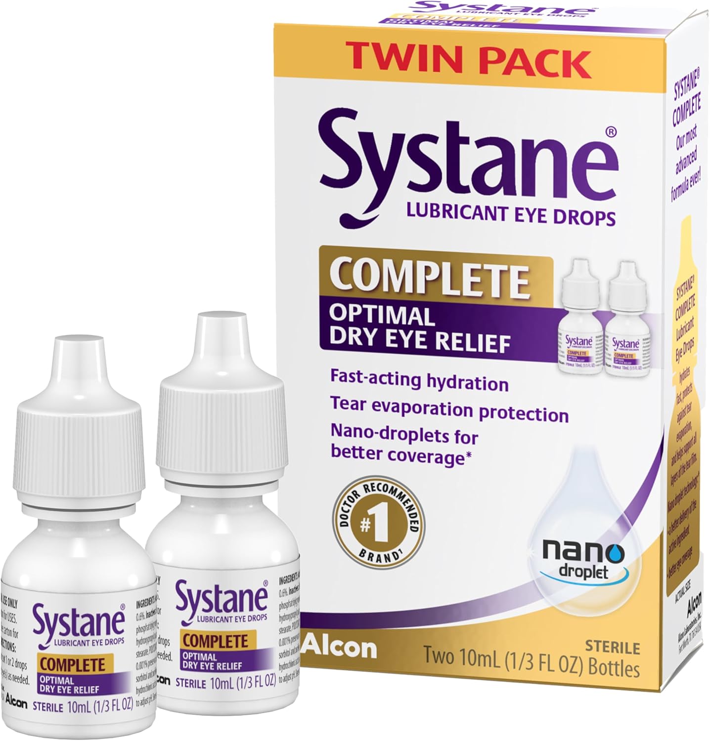 Twin pack systane complete