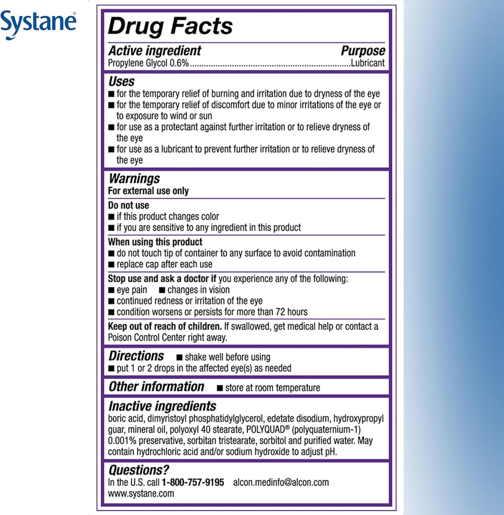 Twin pack systane complete