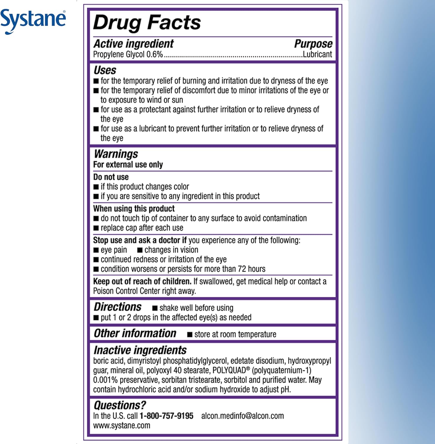 Twin pack systane complete