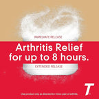 Tylenol Arthritis 225 Cápsulas de liberación prolongada de acetaminofén de 650 mg dolor articular, reductor de fiebre