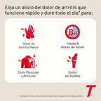 Tylenol Arthritis 225 Cápsulas de liberación prolongada de acetaminofén de 650 mg dolor articular, reductor de fiebre